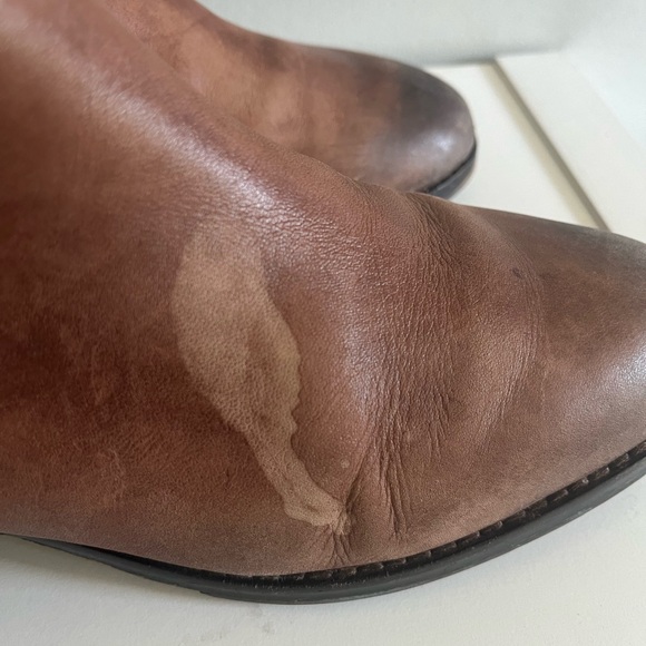 Arturo Chiang Tall Distressed Leather Riding Boot size 6.5 - Picture 11 of 12